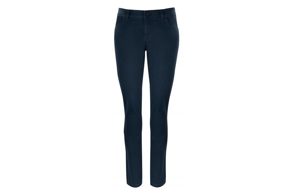 J.HarvestOfficerLadyTrousers Front darkblue