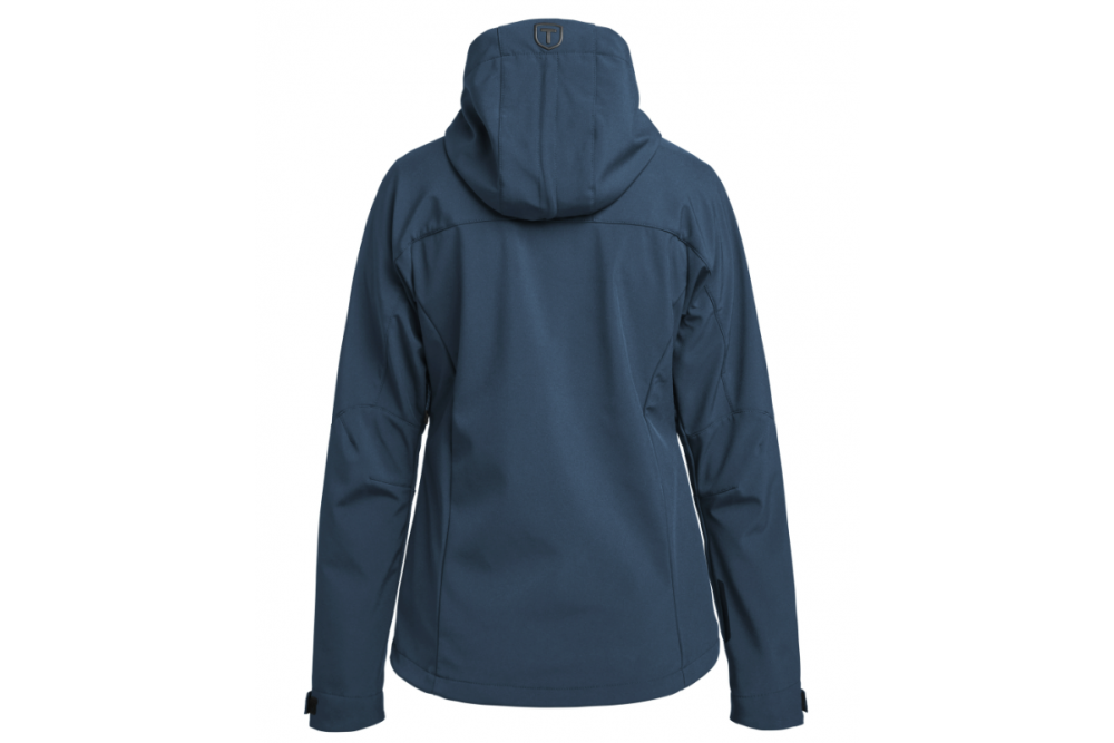 Txlite softshell jkt Woman blue back