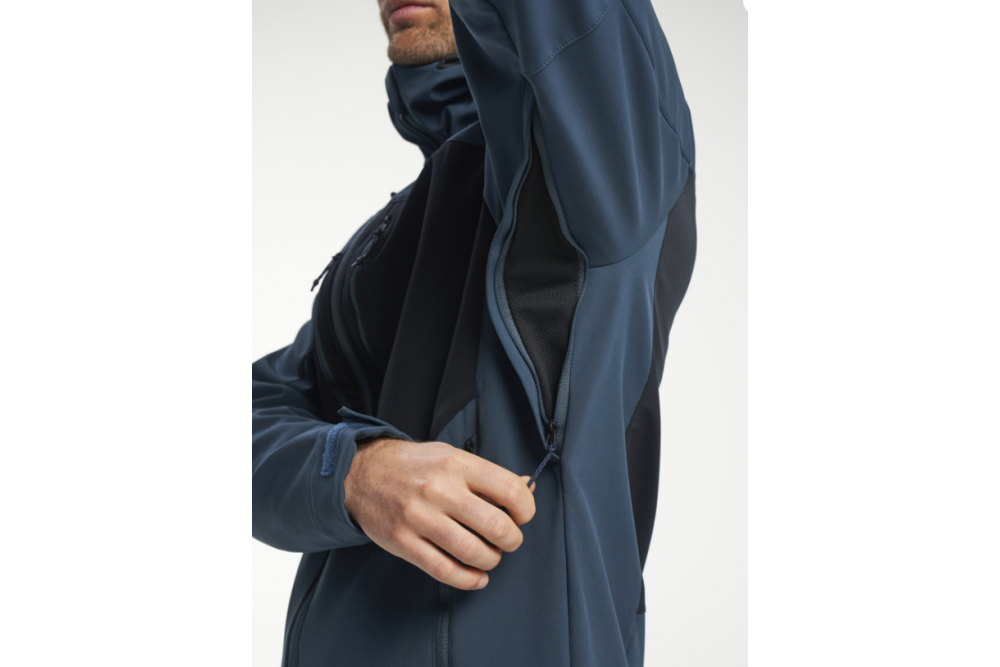 Txlite softshell jkt men blue image