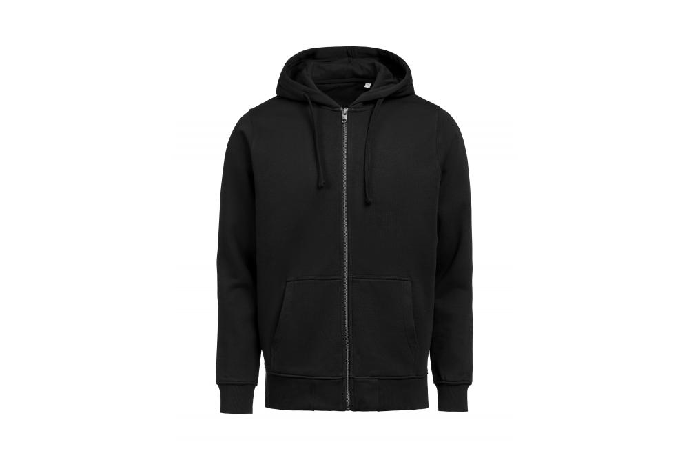 UM FullzipHoodieRegularFit front black
