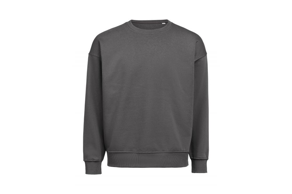 UMCrewneckLooseFit charcoal
