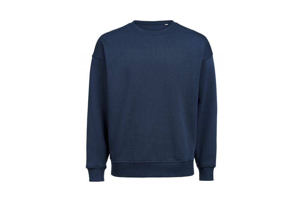 UMCrewneckLooseFit navy
