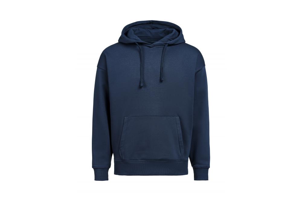 UMHoodieLooseFit front Navy
