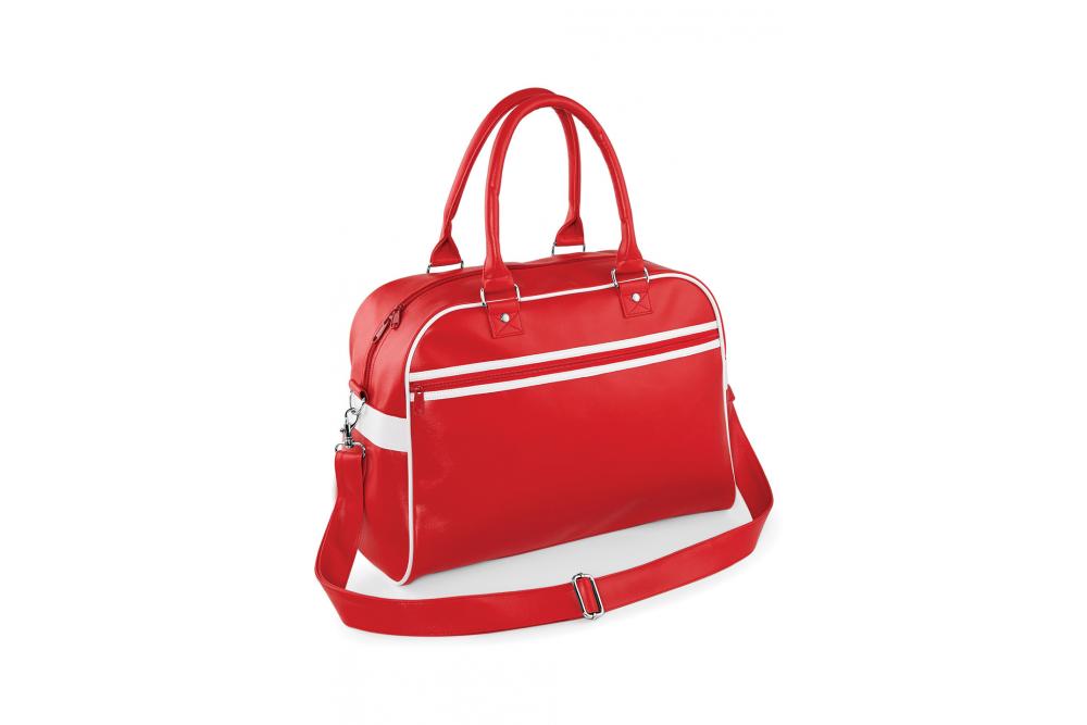 bagbase bg95 classic red white