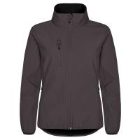 0200915 945 ClassicSoftshellJktLady DarkGrey front