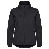 0200915 99 ClassicSoftshellJktLady Black front