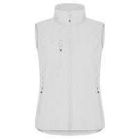 0200916 00 ClassicSoftshellVestLady White front