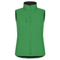 0200916 605 ClassicSoftshellVestLady AppleGreen front