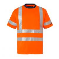 1000224 Top Swede T shirt fluorscent orange
