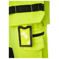 1000313 Top Swede Trouser Crafsmen HIVIS yellow pocket