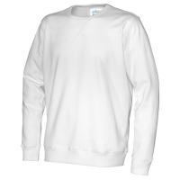 141003 100 cvc crewneck unisex white