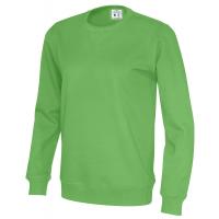 141003 645 cvc crew neck unisex green