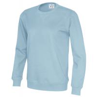 141003 725 cvc crew neck unisex skyblue