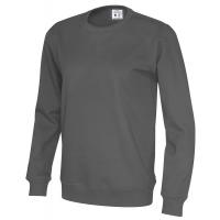 141003 980 cvc crew neck unisex charcoal