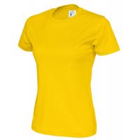 141007 255 rneck Tee lady yellow