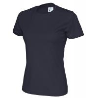 141007 855 r neck ss Teen lady navy