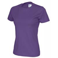 141007 885 r neck ss Teen lady purple