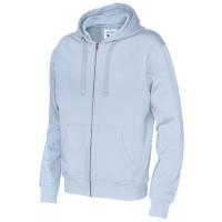 141010 725 cvc full zip hoddie men skyblue