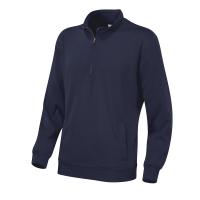 141012 855 cvc half zip unisex Navy