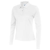 141017 100 polo LS pique lady white Copy