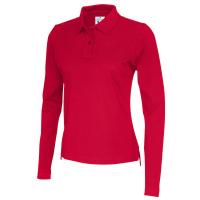 141017 460 polo LS pique lady red2