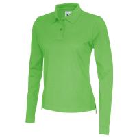 141017 645 polo LS pique lady green2