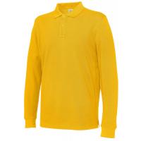 141018 255 polo LS men yellow Copy