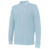 141018 725 polo LS men skyblue Copy