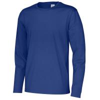 141020 767 R neck LS tee men royal