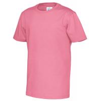 141023 425 r neck Tee kid pink