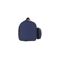158044 850 Travelbag Silverline red left