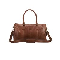 158954 530 leatherlinetravelbag brun f