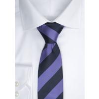 2910200 608 TIE REGIMENTAL STRIPE 608 NAVY PURPLE