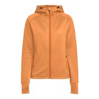 465017402 217 TXliteMidlayerHoodieWomen Front Amberglow