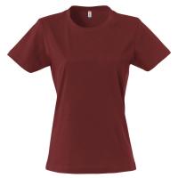 Clique Basic T Women Burgundy 38