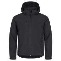 Clique ClassicSoftshellHoody Black Roach