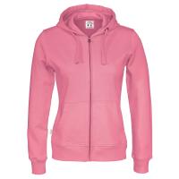 Cottover full zip hood lady F pink