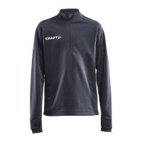 Craft Evolve Halfzip Jr asphalt