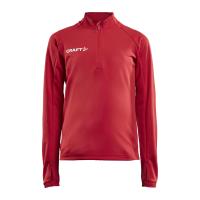 Craft Evolve Halfzip Jr red