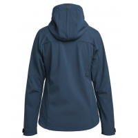 Txlite softshell jkt Woman blue back