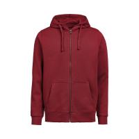 UM FullzipHoodieRegularFit front brickred