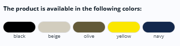 1818059 colour chart
