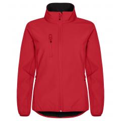 0200915 35 ClassicSoftshellJktLady Red front