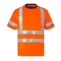 1000224 Top Swede T shirt fluorscent orange
