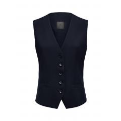 J.Harvest SignatureWomansVest front navy