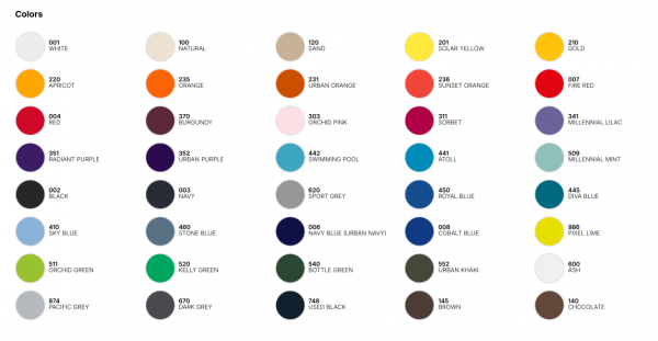 BC aacolorchart