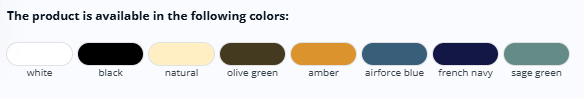 wmill w 805 colors